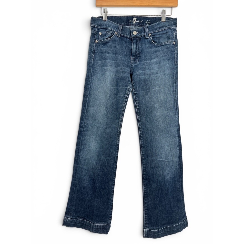7FAM 7 For All Mankind Dojo Bootcut Jeans Medium Wash Size 28